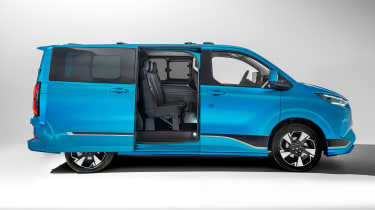 Ford E-Transit Custom - side static (sliding door open)